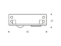 Ruota Incasso Key F Rototraslatore con livellatore Portata kg.120 mm.56x92x27h Nero DX-SX pz.2 | Stampmatic - immagine 2